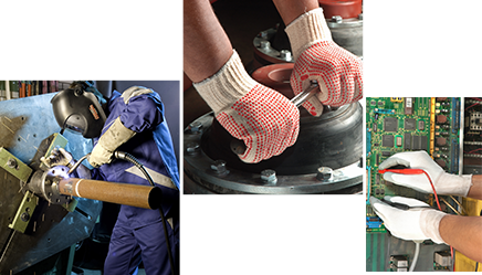 Hand gloves India, Hand Safety India, safety shoes India, safety